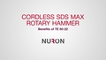 Promotional showcase video of the cordless combihammer TE 60-22 highlighting all of its benefits.