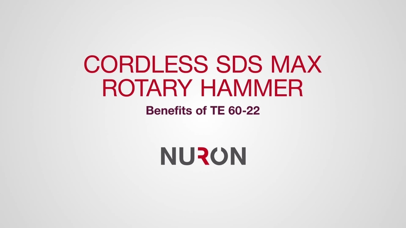 Promotional showcase video of the cordless combihammer TE 60-22 highlighting all of its benefits.