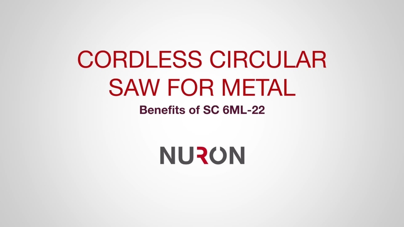 Promotional video showcasing the features and benefits of the new Nuron SC 6ML-22 Circular saw. This video uses imperial measurements specific for HNA.