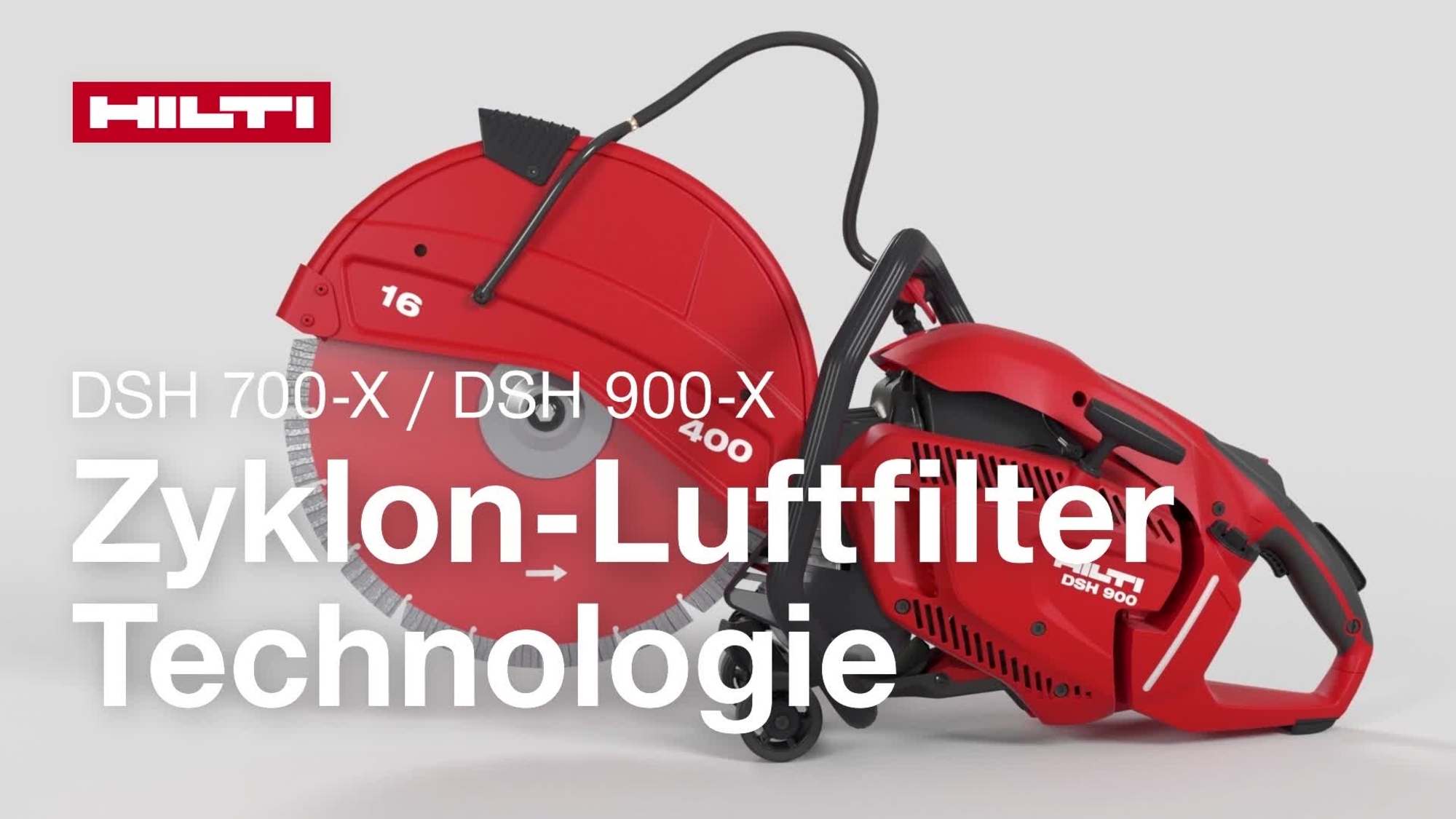 Anleitungsvideo für die Reinigung der Zyklonfilter des DSH 700-X/900-X (G4)