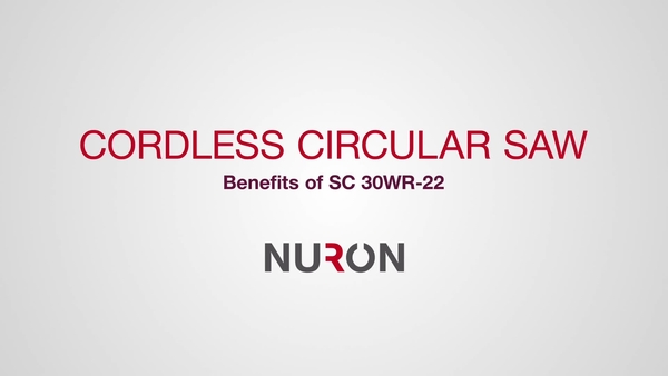 Promotional video of the cordless SC 30WR-22 highlighting its benefits and features