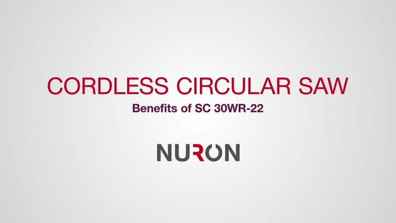 Promotional video of the cordless SC 30WR-22 highlighting its benefits and features