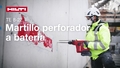 Vídeo promocional del martillo perforador a batería TE 8-22. Este vídeo describe las características y ventajas de las herramientas en lugares de trabajo reales.