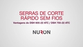 Vídeo de demonstração da Geração 2 das serras de corte rápido a bateria DSH 600-22 e DSH 700-22 na plataforma de baterias Nuron. O vídeo mostra as características e vantagens de ambas as serras.
