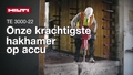 Promotievideo met alle functies en voordelen van de TE 3000-22-accusloophamer.