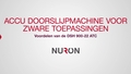 Demonstratie nieuwe DSH 900-22-accu-aangedreven afkortzaag. Video toont functies en voordelen van de allerkrachtigste Nuron accu-aangedreven afkortzaag.
