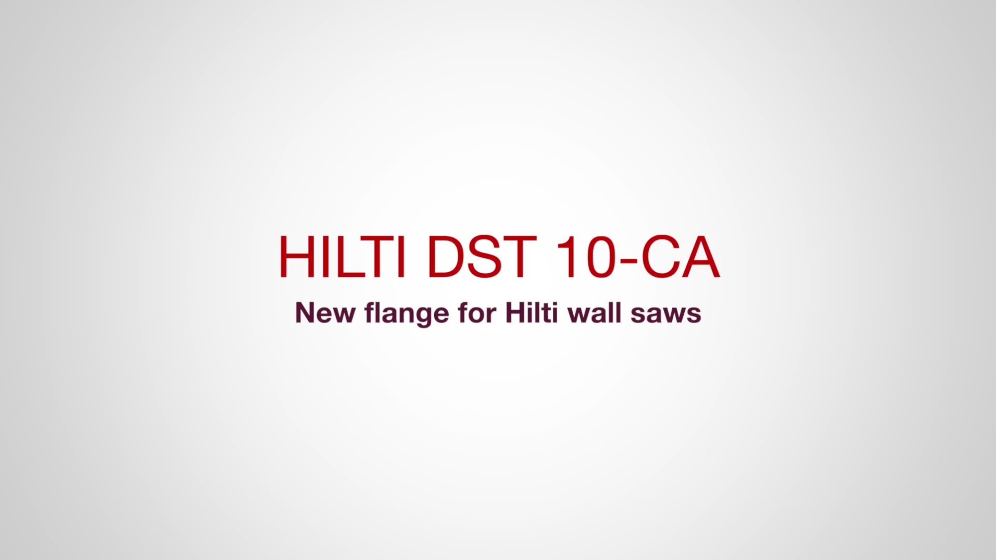 Instructional video on how to assemble the DST 10-CA standrad flange 