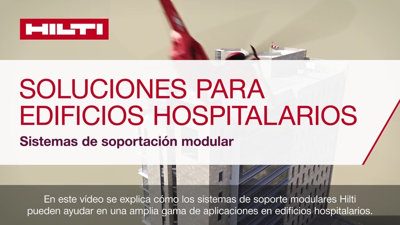 Vídeo para descripción gral. de aplicaciones MEP en hospitales rel. a la instalación del sist. MT