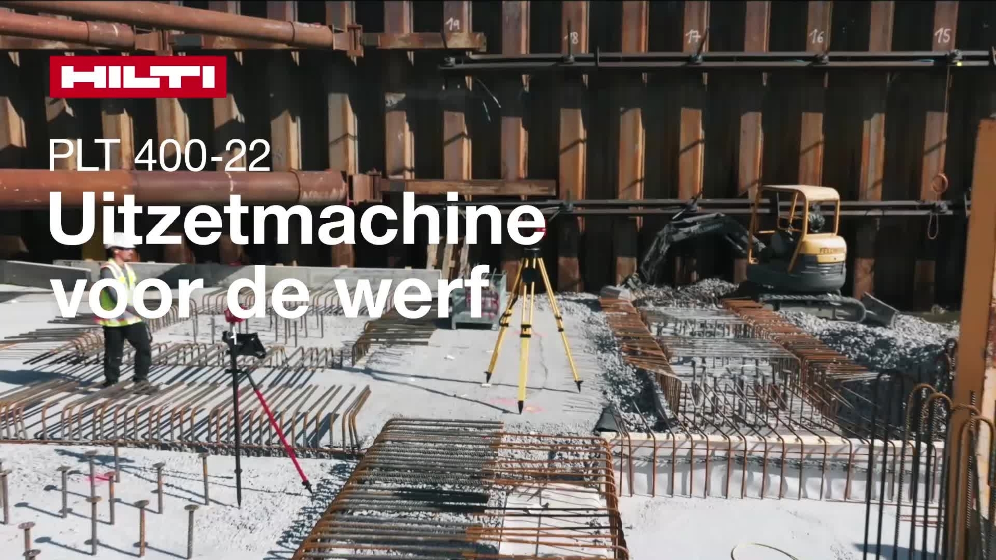 De tijdelijke presentatievideo voor de PLT 400-22 blijft tot 1 januari 2027 op de productpagina staan. Vervang het door de volledige versie zodra het schuifprisma is vrijgegeven.