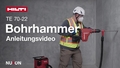 Cette vidéo fournit un guide sur l'utilisation correcte et les caractéristiques clés du TE 70-22 Hilti. Apprenez l'utilisation sûre et efficace de l’outil avec des conseils d’installation, d’application et de maintenance.