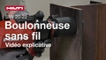Vidéo d’instructions sur l’utilisation correcte de la boulonneuse à choc sans fil SIW 20-22. Version pour ROW.