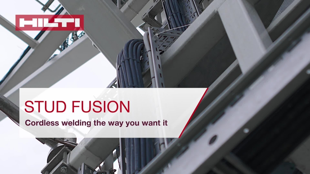 Promotional video about the FX 3 and cordless stud fusion explaining the challenges and the Hilti solution 