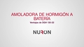 Vídeo 16:9 sobre las funciones y ventajas de la amoladora de hormigón a batería Nuron DGH 130-22.