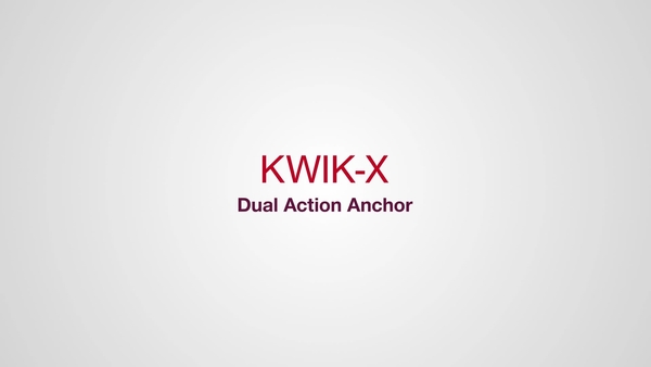 Promotional video of the HNA Kwik-X Dual Action Anchor System. Shot in December 2022 in Dallas, TX.