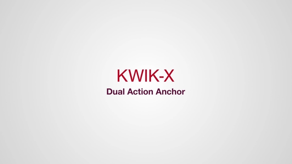 Promotional video of the HNA Kwik-X Dual Action Anchor System. Shot in December 2022 in Dallas, TX.