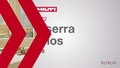Vídeo de demonstração da motosserra a bateria SCN 60-22 da Hilti na plataforma de baterias Nuron. O vídeo mostra as características e vantagens desta serra.