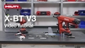 Videoguía sobre cómo usar correctamente el perno roscado X-BT HL 5kN.