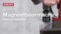 Instructievideo over het correcte gebruik van de SF 30M-22.