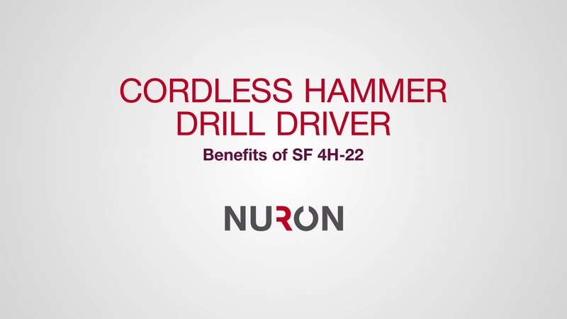 Nouvelle visseuse perceuse sans fil SF 4(H)-22 Nuron Hilti 