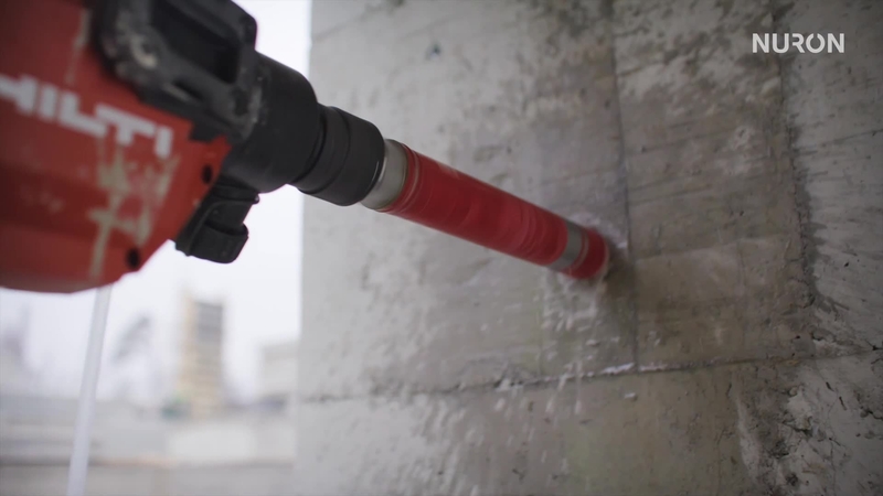 This DD 150-U-22 showcase video shows the features and benefits of Hilti's first cordless diamond coring tool on the Nuron battery platform. (EDITED FOR W1) (16x9, EN) (W1)