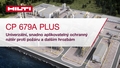 Propagační video o Hilti CP 679A Plus – protipožární nátěr na kabely, proti požáru a dalším hrozbám. 