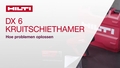 DX6_howto_troubleshoot_BENL_hilti (2241062)