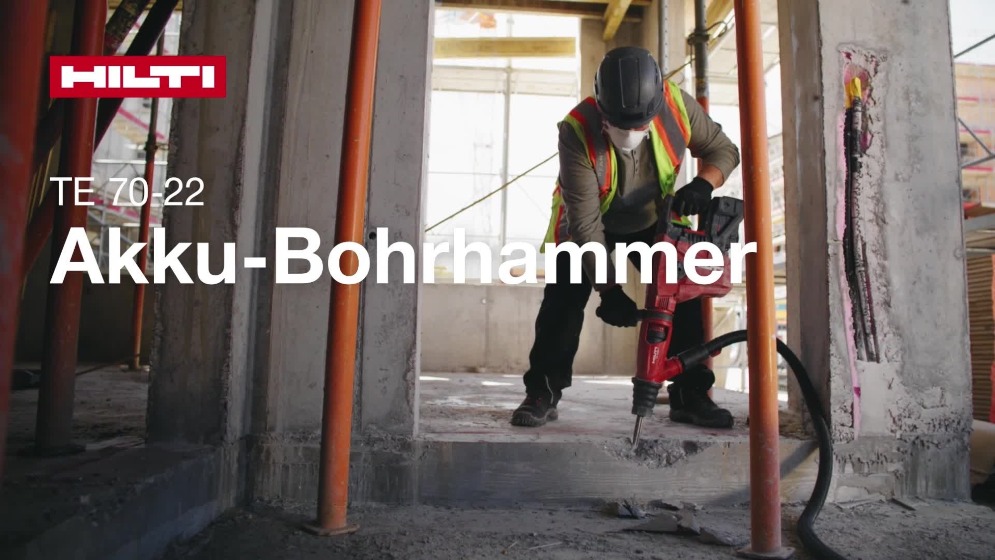 Vidéo sur les caractéristiques et avantages du perforateur sans fil TE 70-22 Nuron.