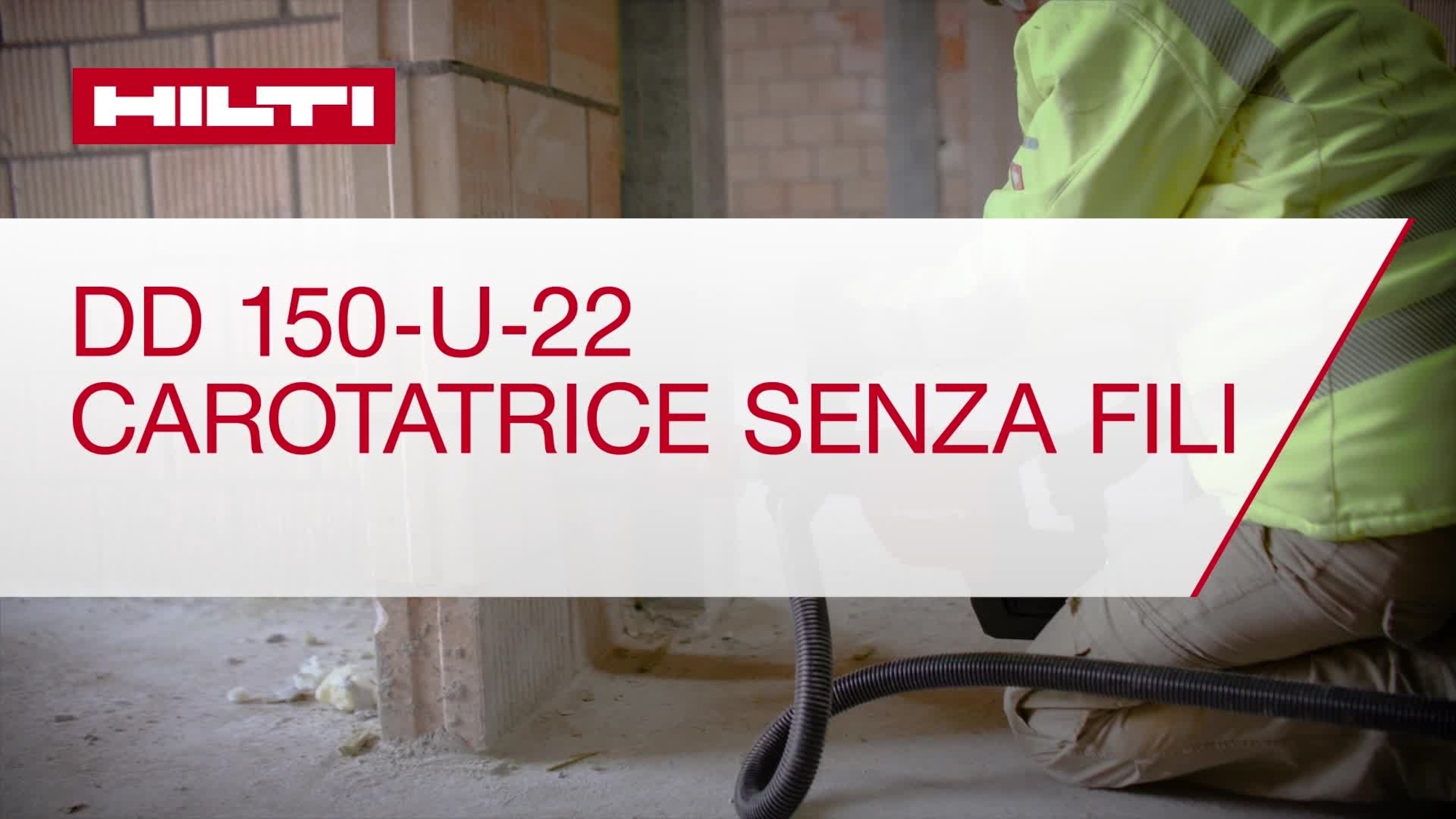 Video di istruzioni su come usare correttamente il trapano cordless DD 150-U-22. 