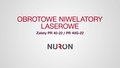 Film pokazujący zalety niwelatorów laserowych PR 40-22/PR 40G-22 na platformie akumulatorowej Nuron.