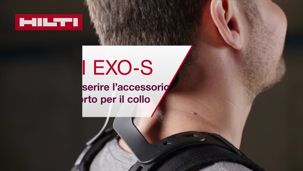 Dies ist ein Video zur Einstellung der Nackenstütze für das EXO-S Exoskelett. Das 4. Video in der 4-teiligen Reihe von Anleitungsvideos zum EXO-S Exoskelett. Hier wird beschrieben, wie die Nackenstütze zu installieren ist.
