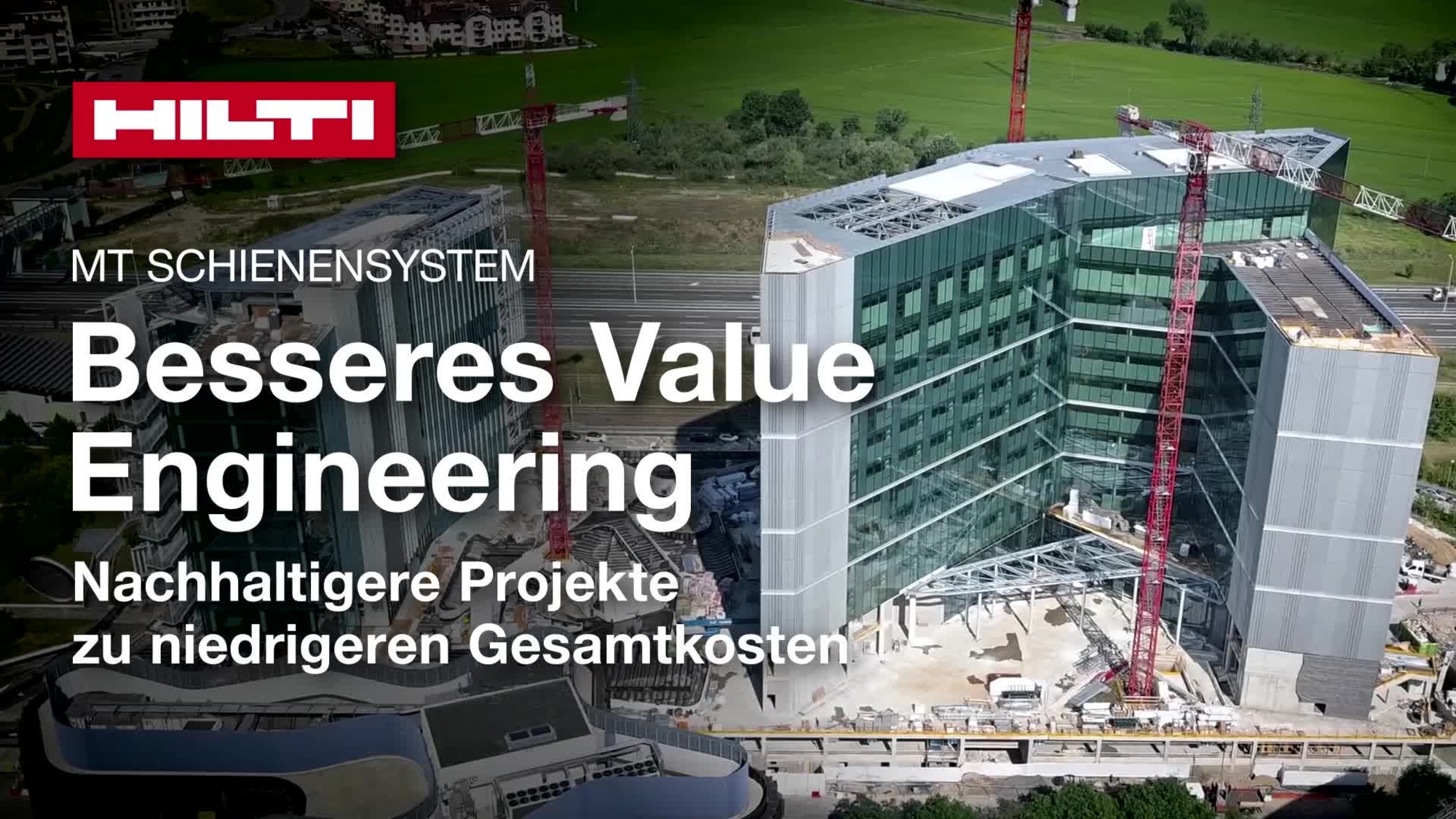 Werbevideo, das zeigt, wie das MT-System ein besseres Value Engineering für unsere Kunden ermöglicht. Standard-Outro in 16:9.