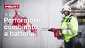 Werbevideo für den Akku-Bohrhammer TE 8-22. Dieses Video zeigt die Funktionen und Vorteile der Werkzeuge auf authentischen Baustellen.