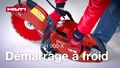 Vidéo didactique montrant comment démarrer à froid la DSH 700-X / 900-X (G4).