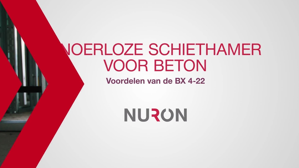 Een promotievideo met de functies en voordelen van onze nieuwste snoerloze spijkerpistool, de BX 4-22. Dit asset heft een standaard Hilti afsluiting voor HOL.