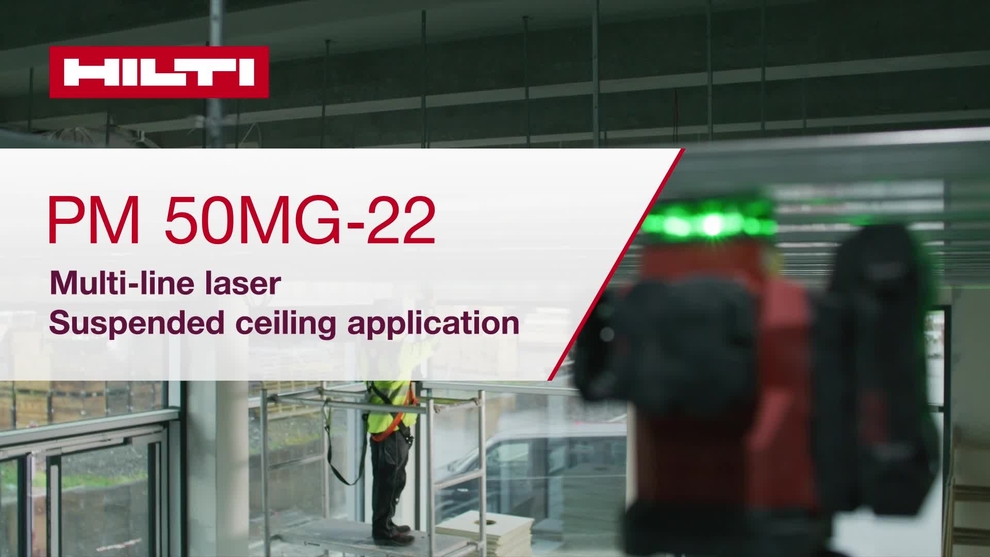 PM 50 MG-22 Suspended ceiling How-To (16-9, EN) (3402104)