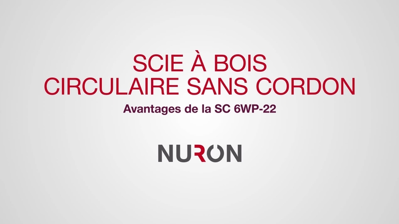 Promotional video showing the features and benefits of our first plunge saw, the SC 6WP-22 cordless circular saw for wood. This asset is 16:9 aspect ratio and has a standard Hilti outro for HOL. W1. FRCA. French Canadian.