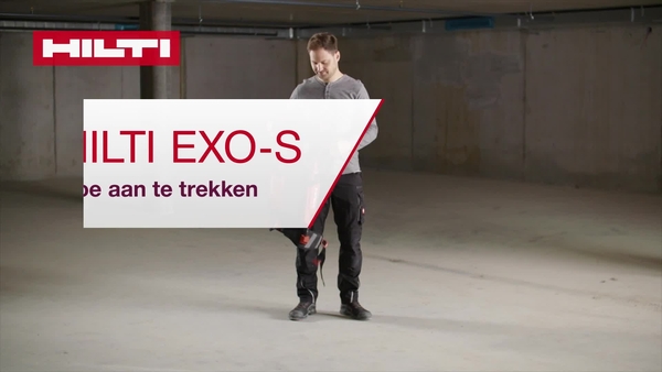 Dit is een instructievideo voor de EXO-S Exoskelet. Hierin wordt de procedure uitgelegd hoe je de EXO-S aandoet. Dit is een ROW-versie om de metrische systeemmetingen te reflecteren.