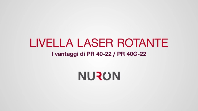 Das Präsentationsvideo PR 40-22 / PR 40G-22 zeigt die Funktionen und Vorteile unserer neuen Rotationslaser auf der Nuron-Batterieplattform.