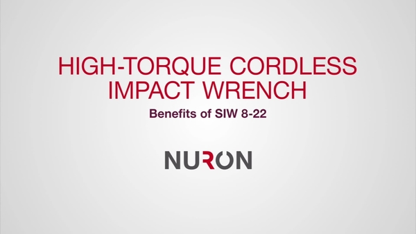 Showcase video for the new cordless impact wrench SIW 8-22 showing all of its benefits and features (HNA)   