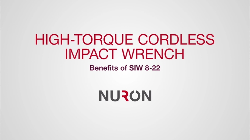 Showcase video for the new cordless impact wrench SIW 8-22 showing all of its benefits and features (HNA)