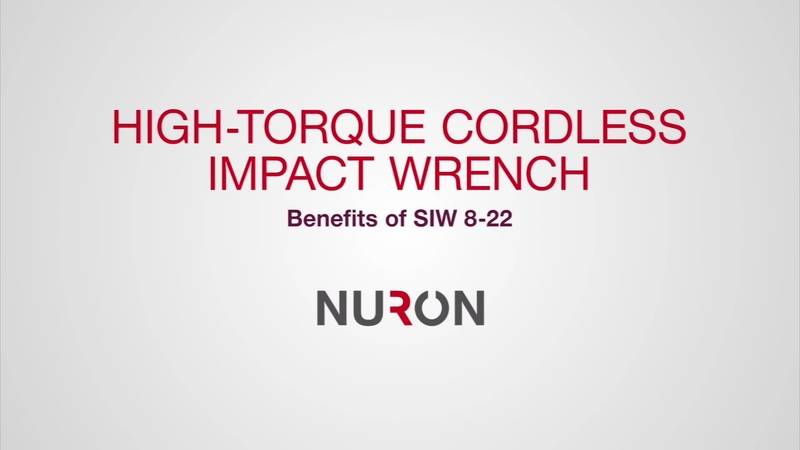 Showcase video for the new cordless impact wrench SIW 8-22 showing all of its benefits and features (HNA)