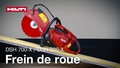 Vidéo didactique sur le frein de roue de la DSH 700-X / 900-X (G4)