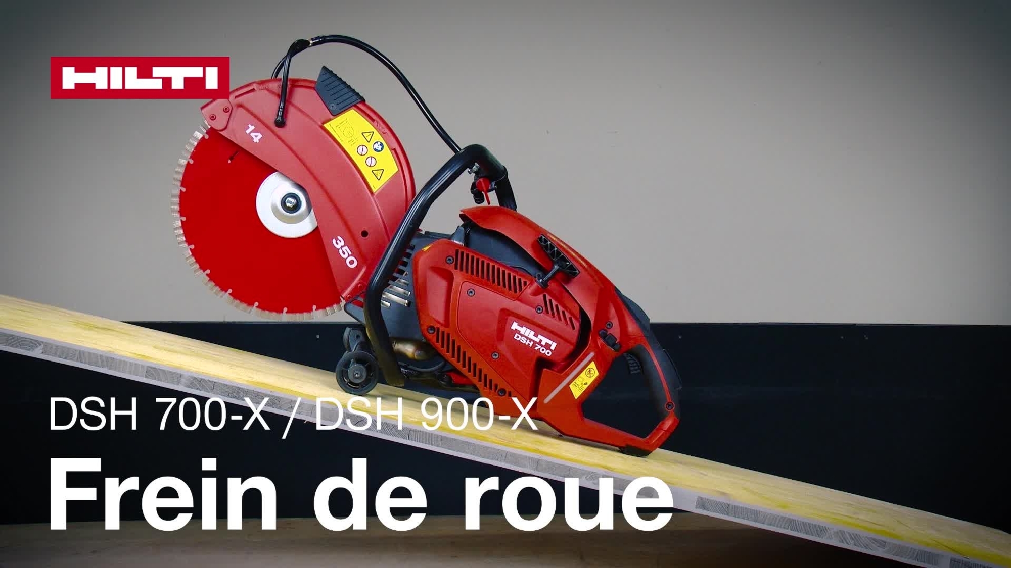 Vidéo didactique sur le frein de roue de la DSH 700-X / 900-X (G4)