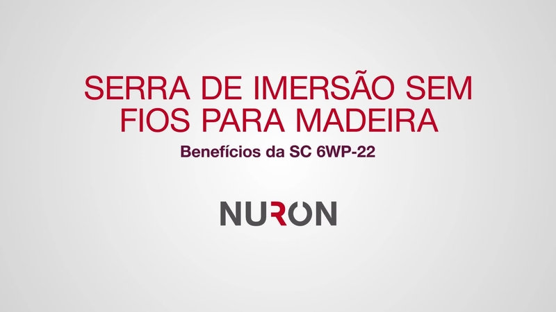 Vídeo promocional que mostra as características e vantagens da nossa primeira serra de corte por incisão, a serra circular sem fios SC 6WP-22 para madeira. Este recurso tem um formato 16:9 e um padrão Hilti outro para HOL