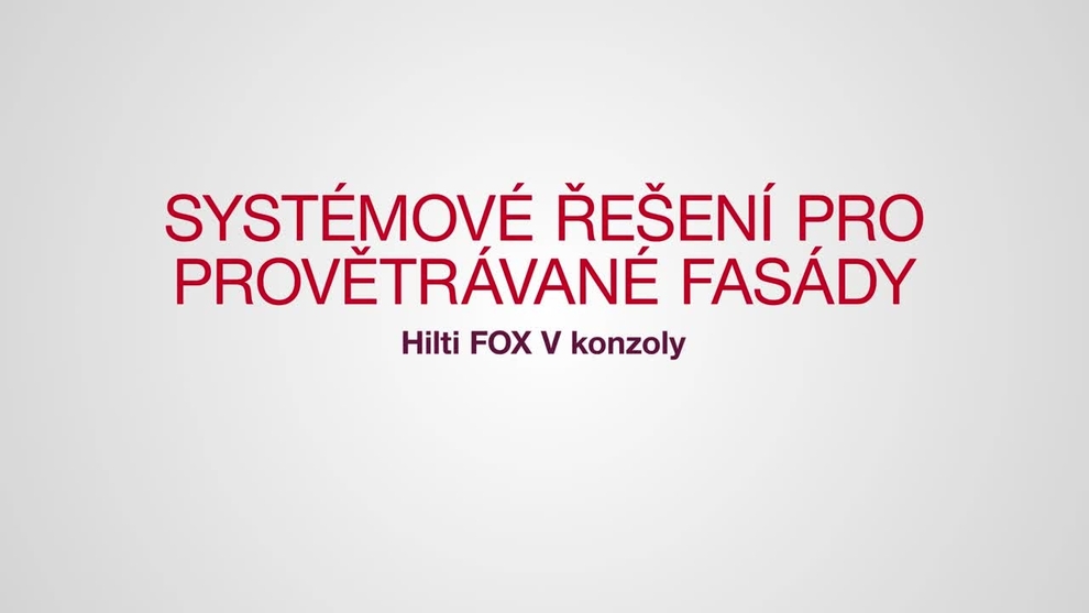 Hilti FOX-V konzola (3063243)