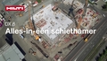Promovideo DX 6 alles-in-1-schiethamer. Dit is de DX 6 met het nieuwe ontwerp dat geen service-indicator heeft.