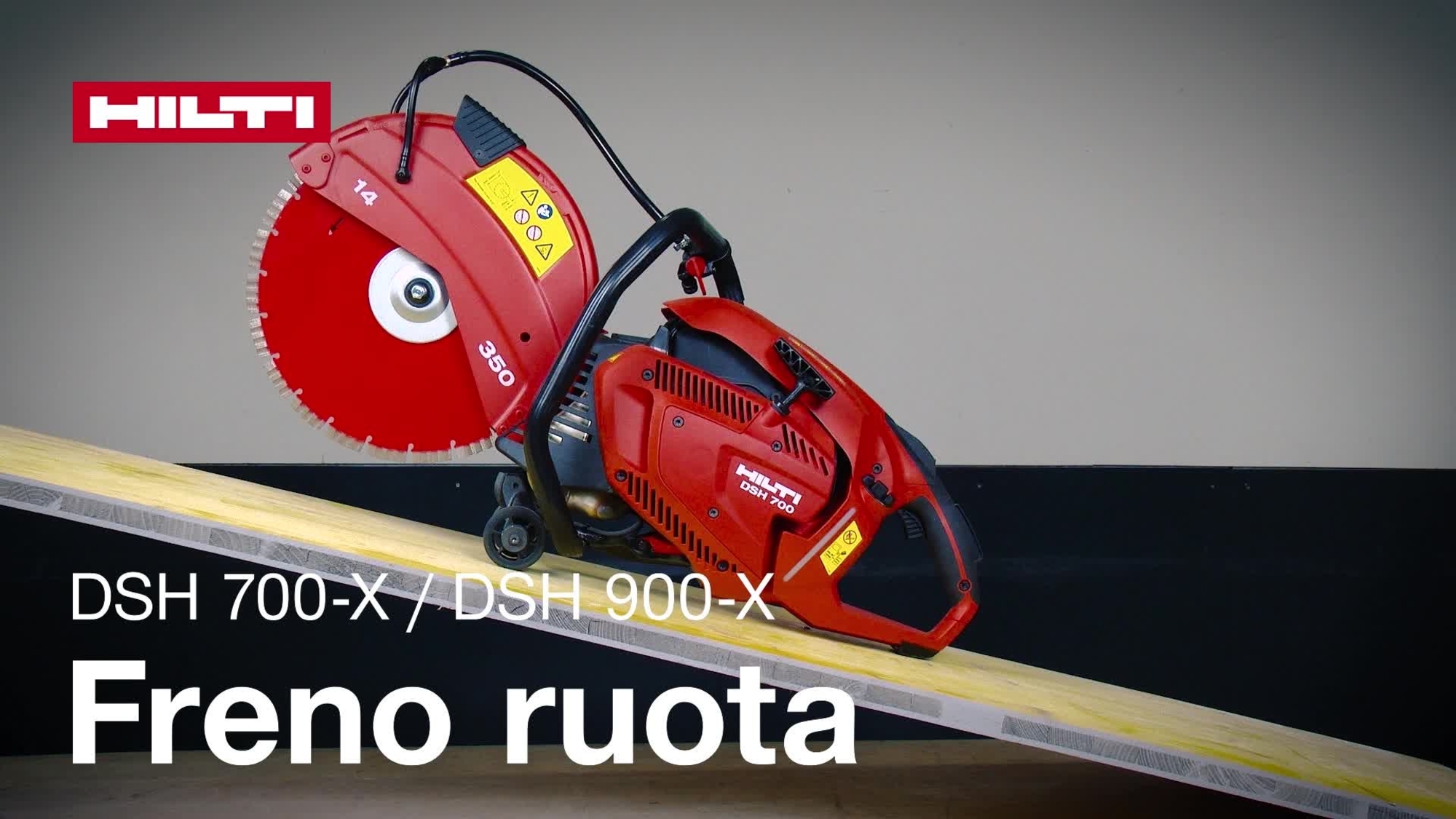 Vidéo didactique sur le frein de roue de la DSH 700-X / 900-X (G4)