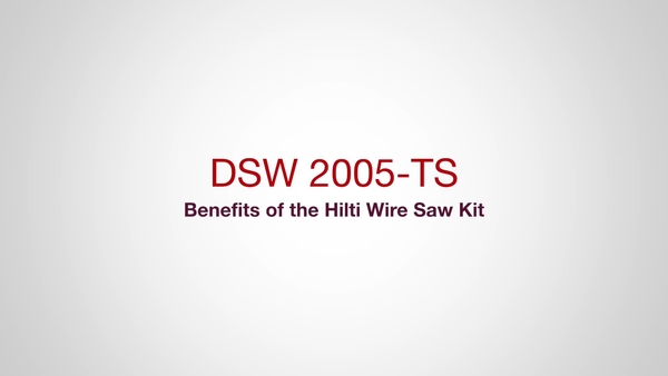 DSW 2005-TS tross-sae komplekti reklaamvideo, mis tutvustab toote eeliseid.