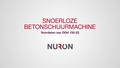 Een 16:9 video met de functies en voordelen van de nieuwe Nuron DGH 130-22 snoerloze betonslijper