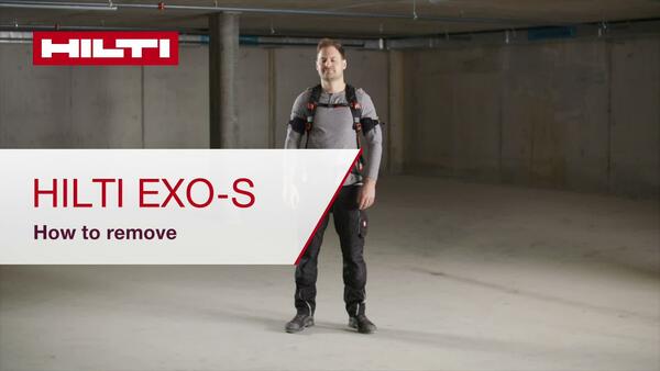 This is a how to remove video for the EXO-S Exoskeleton. It is a sequence of how to remove the exoskeleton.